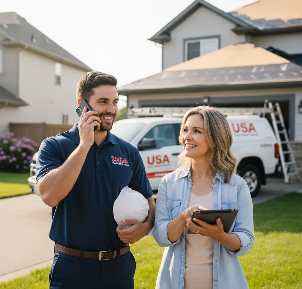 USA Roof Repair Experts customer support in Elk Grove